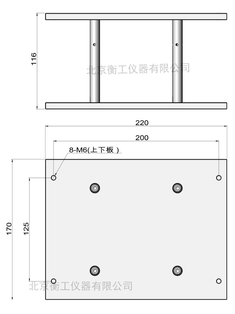 衡工HGMIH仪器支撑架