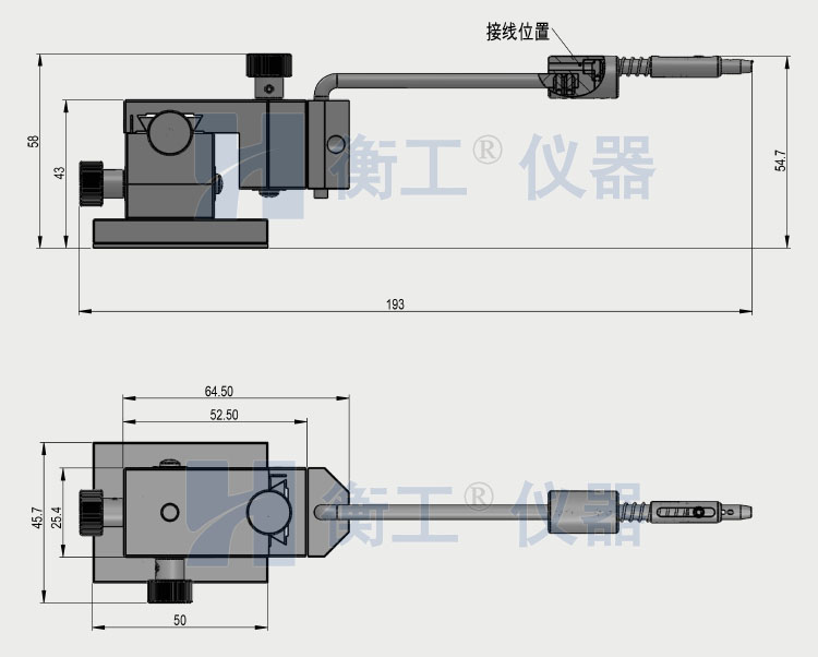 HGPS01A 三维探针调整座