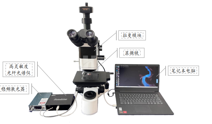 785nm显微拉曼光谱测量系统